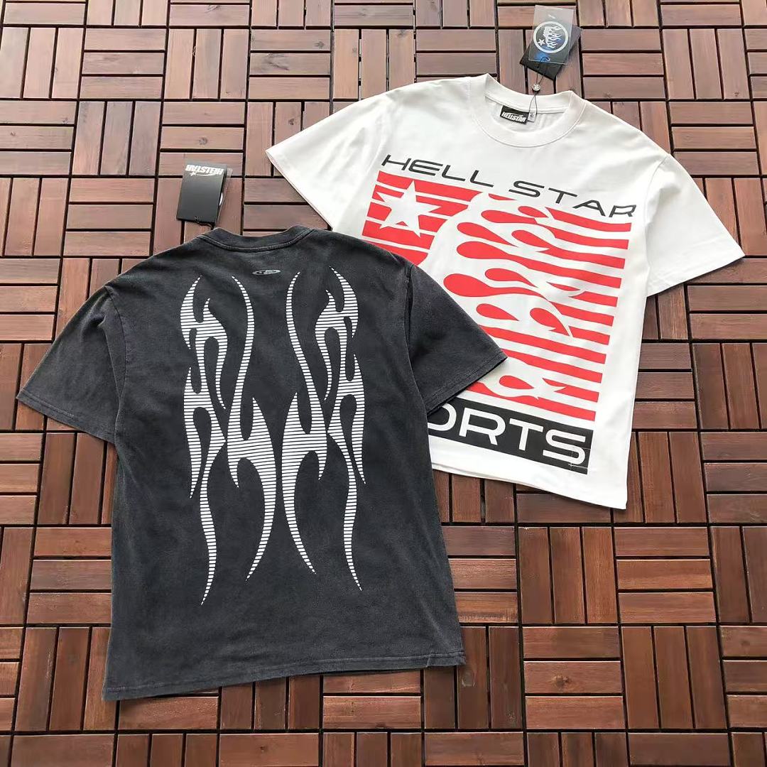 Other WHITE~95 BLACK~109 HELLSTAR T-SHIRT 55052513 (Im 185CM 80KG Iwear Size S In The Photo), photo 1