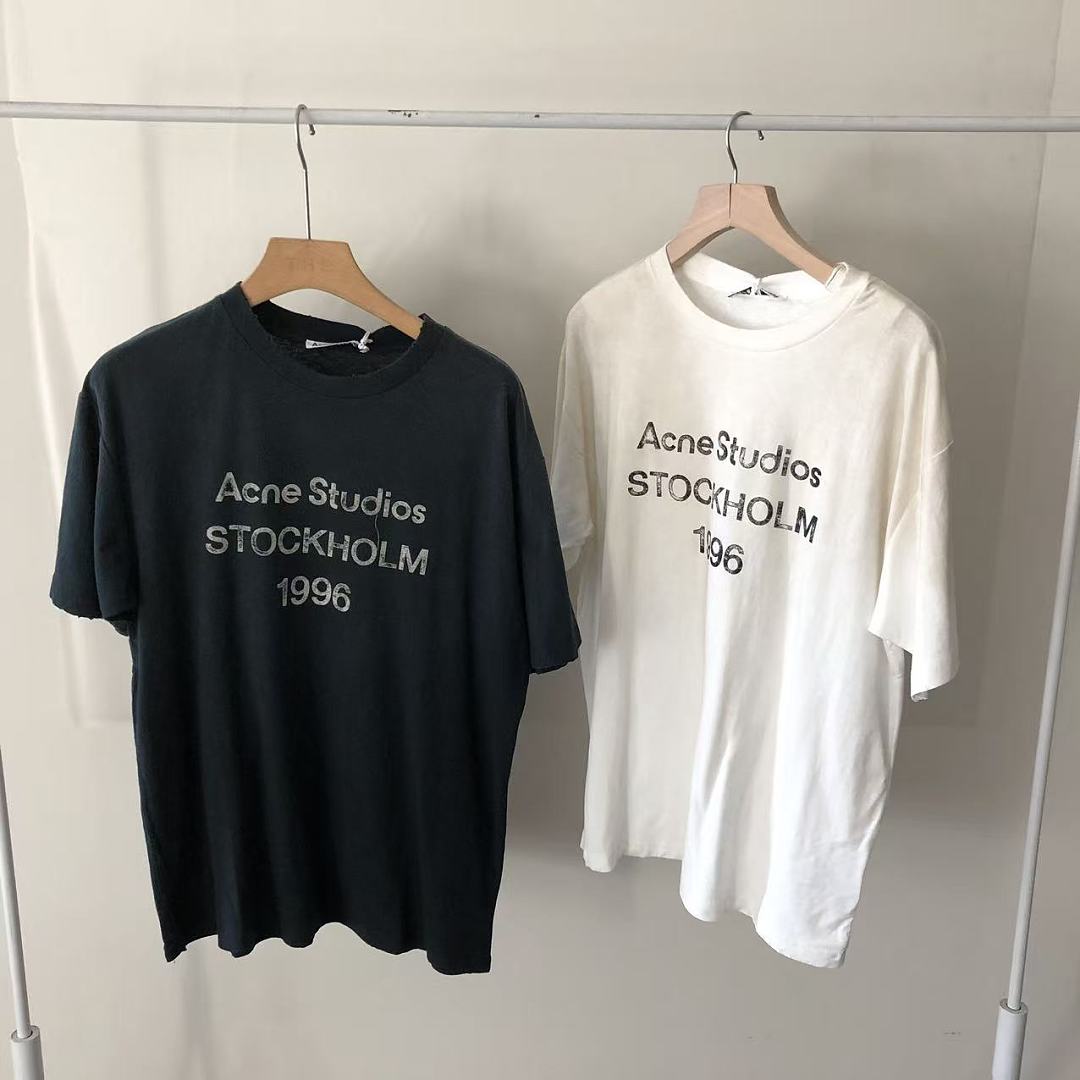 Other ~95 ACNE STUDIOS T-SHIRT 77011296 (Im 185CM 70KG Iwear Size XS In The Photo) - Image 25