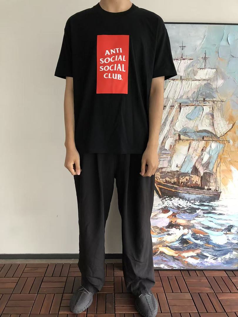 On Running ~85 ANTI SOCIAL CLUB T-SHIRT 55041294 (Im 185CM 70KG Iwear Size L In The Photo) - Image 3
