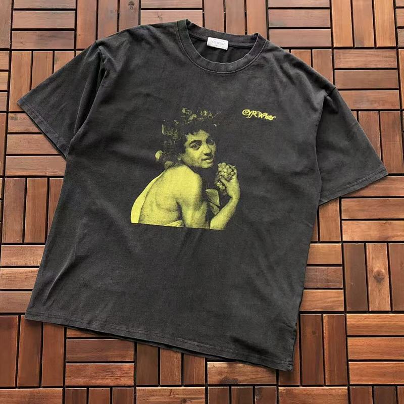 Other ~115 O🔥🔥-W🔥🔥TE T-SHIRT 11110267 (Im 176CM 58KG Iwear Size M In The Photo), photo 1