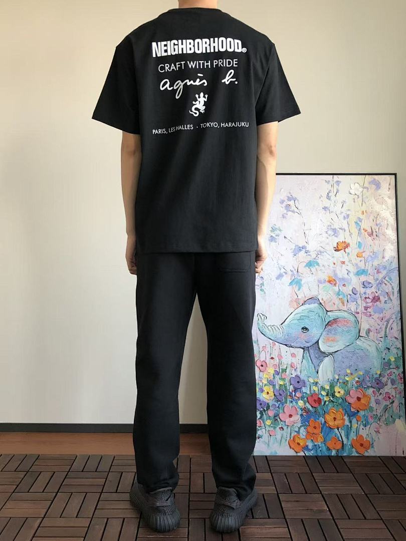 On Running ~109 NEIGHBORHOOD T-SHIRT 11121841 (Im 180CM 68KG Iwear Size M In The Photo) - Image 4
