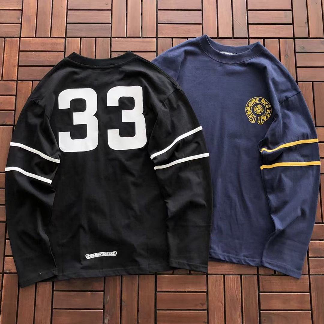 Chanel Chanel ~ 175 CH🔥OM🔥 HE🔥RTS LONG-SLEEVE 44121213 (Im 176CM 58KG Iwear Size S In The Photo), photo 1