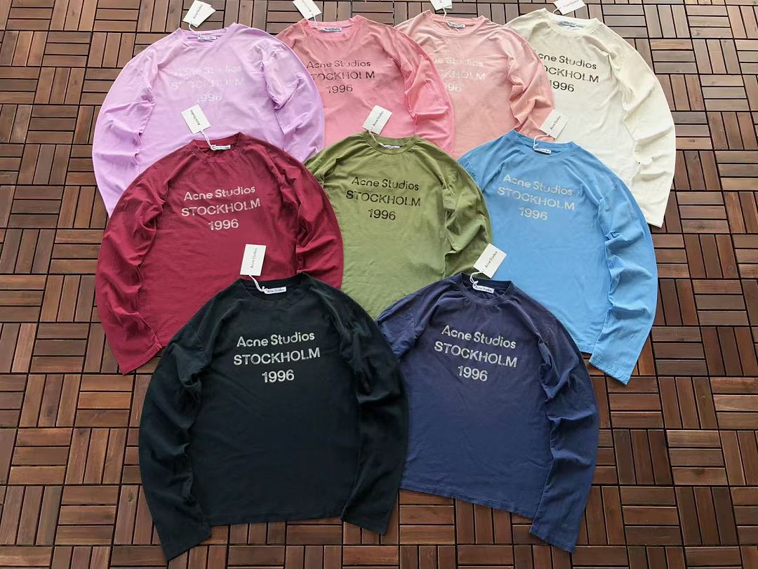 Other ~95 ACNE STUDIOS LONG-SLEEVE 22111622 (Im 185CM 80KG Iwear Size S In The Photo) - Image 6