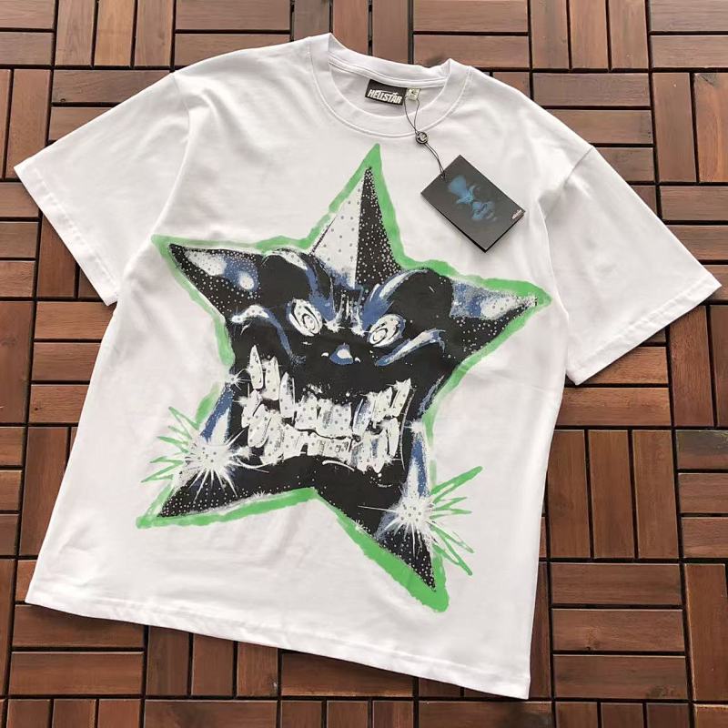 ~109 HELLSTAR T-SHIRT 66030448 (Im 176CM 58KG Iwear Size M In The Photo), photo 1
