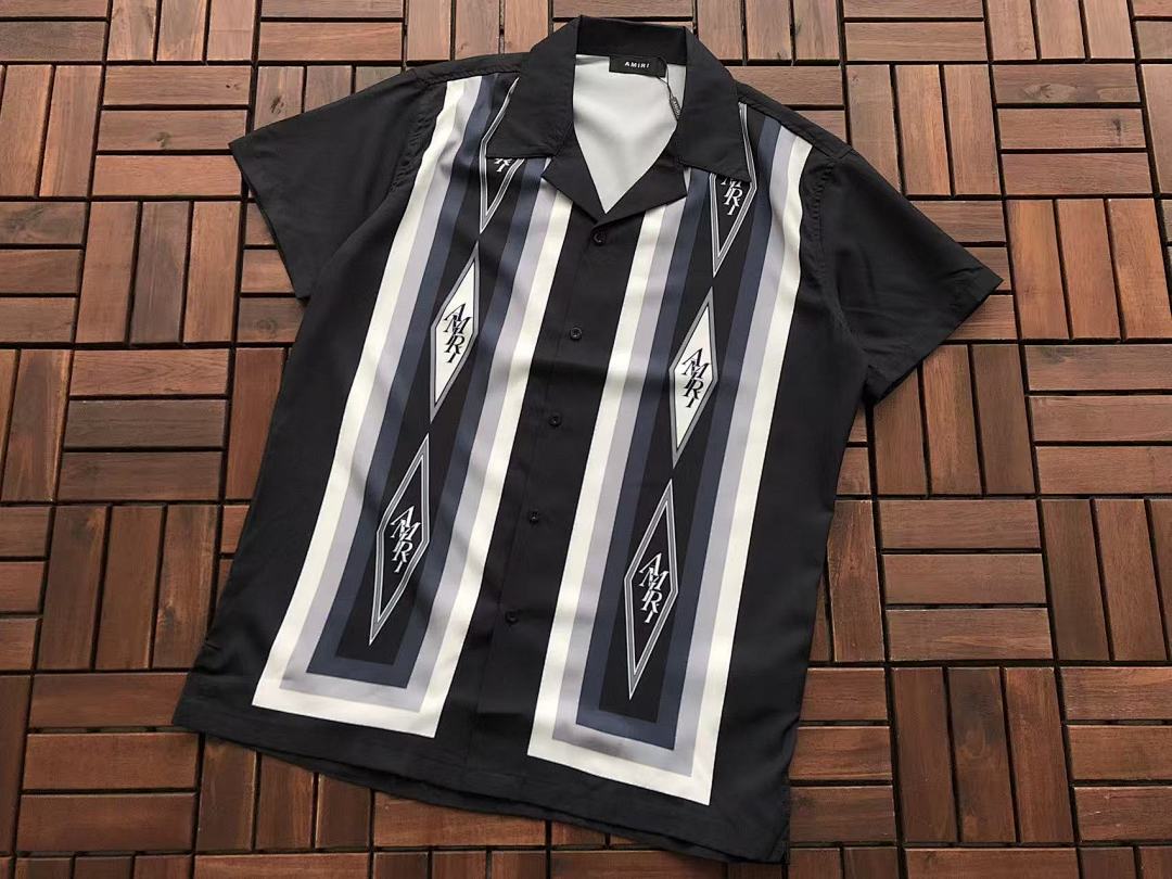 AMIRI TOP~85 PANTS~85 AMIRI T-SHIRT SHIRT SHORTS 77032603 (Im 176CM 58KG Iwear Size L In The Photo) - Image 8