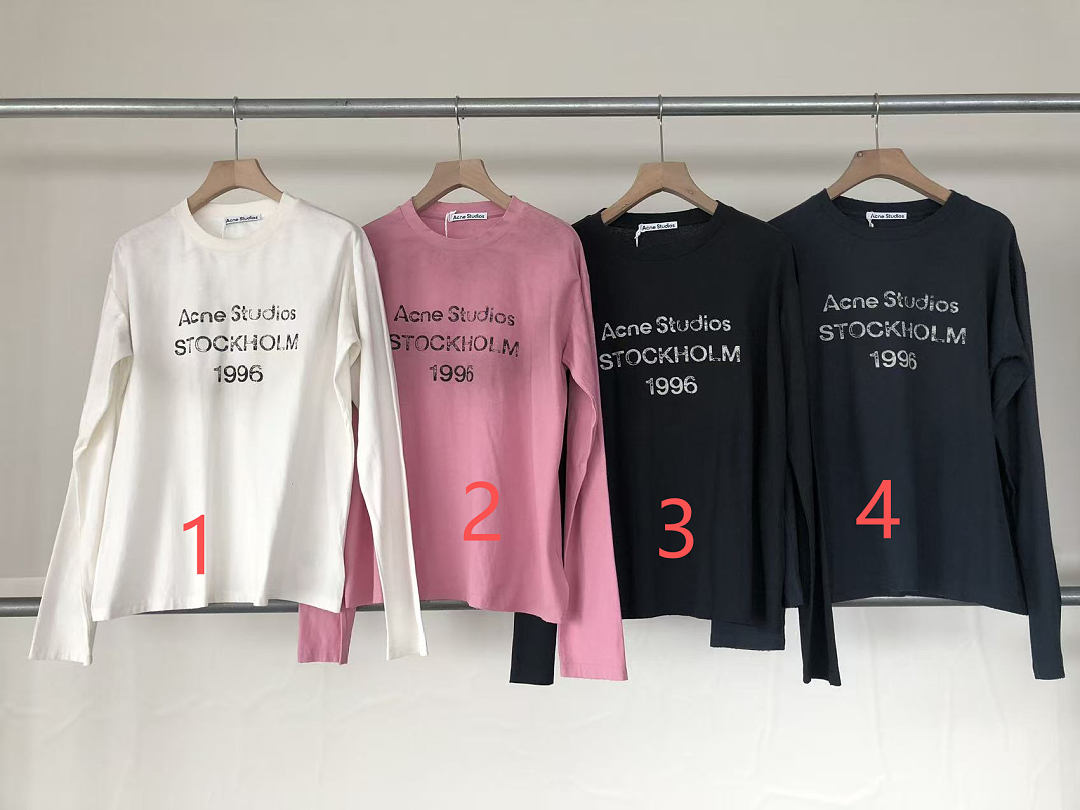 Other ~135 ACNE STUDIOS LONG-SLEEVE 77081902 (Im 185CM 80KG Iwear Size M In The Photo) - Image 2