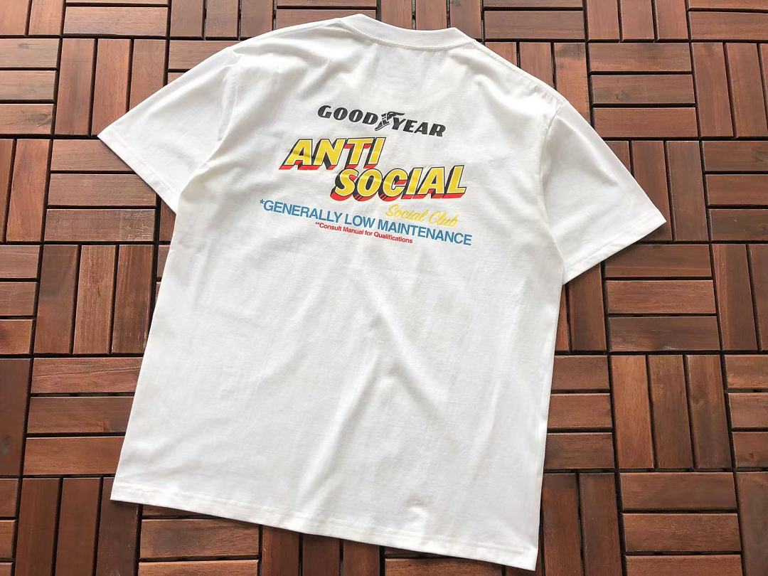 On Running ~85 ANTI SOCIAL CLUB T-SHIRT 55041537 (Im 180CM 68KG Iwear Size M In The Photo) - Image 7
