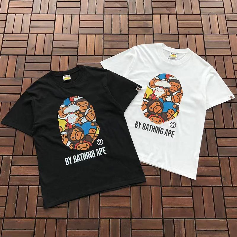 Bape ~79 BAPE T-SHIRT 77070832 (Im 185CM 70KG Iwear Size M In The Photo), photo 1