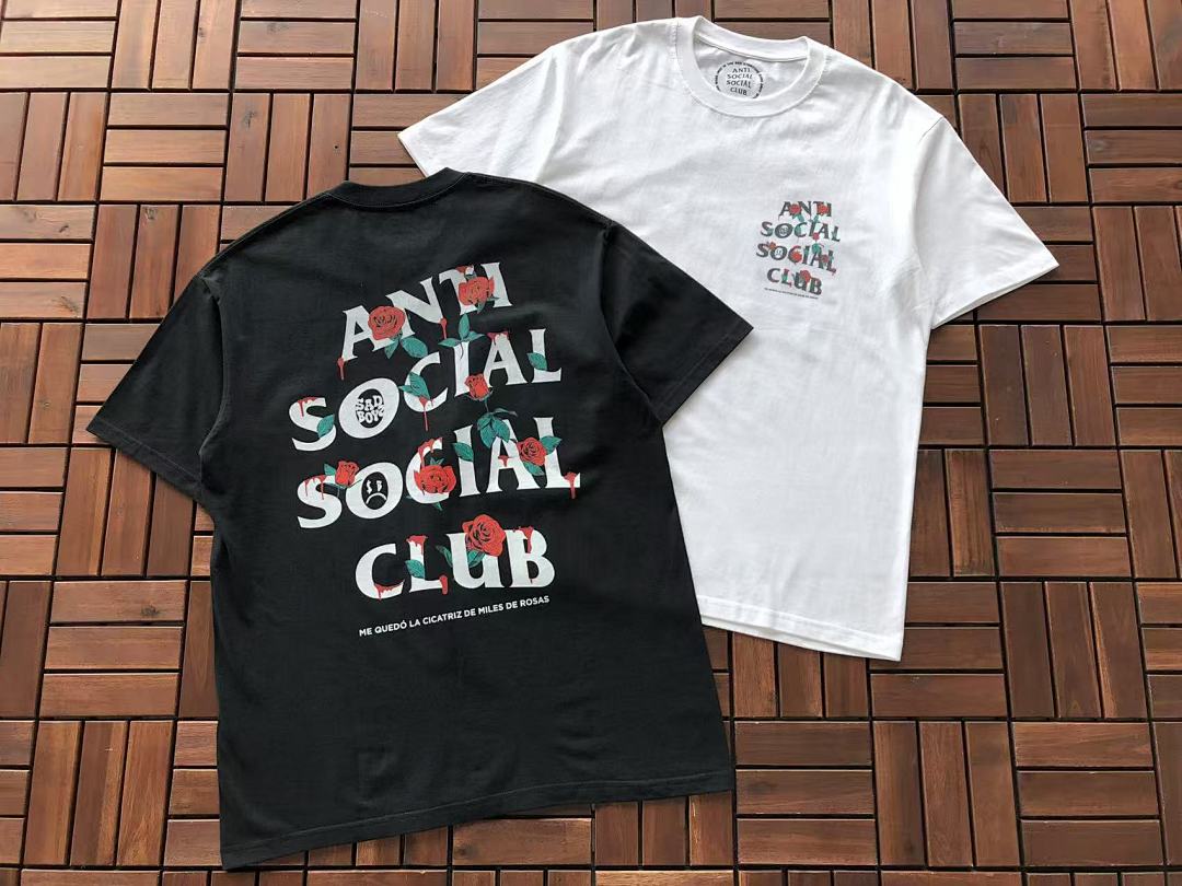 On Running ~85 ANTI SOCIAL CLUB T-SHIRT 11092864 (Im 180CM 68KG Iwear Size L In The Photo) - Image 5