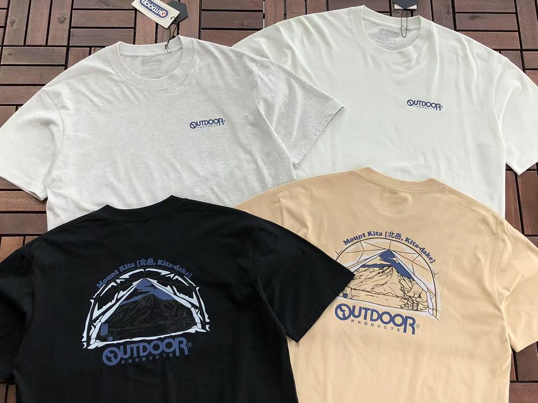 On Running ¥~79 OUTDOOR PRODUCTS T-SHIRT 55052621 (Im 185CM 80KG Iwear Size L In The Photo) - Image 7
