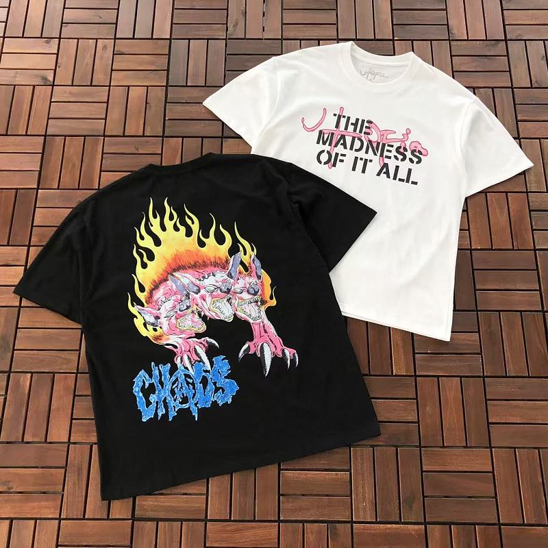 Other ~79 TRAVIS SCOTT T-SHIRT 77052206 (Im 185CM 70KG Iwear Size L In The Photo), photo 1