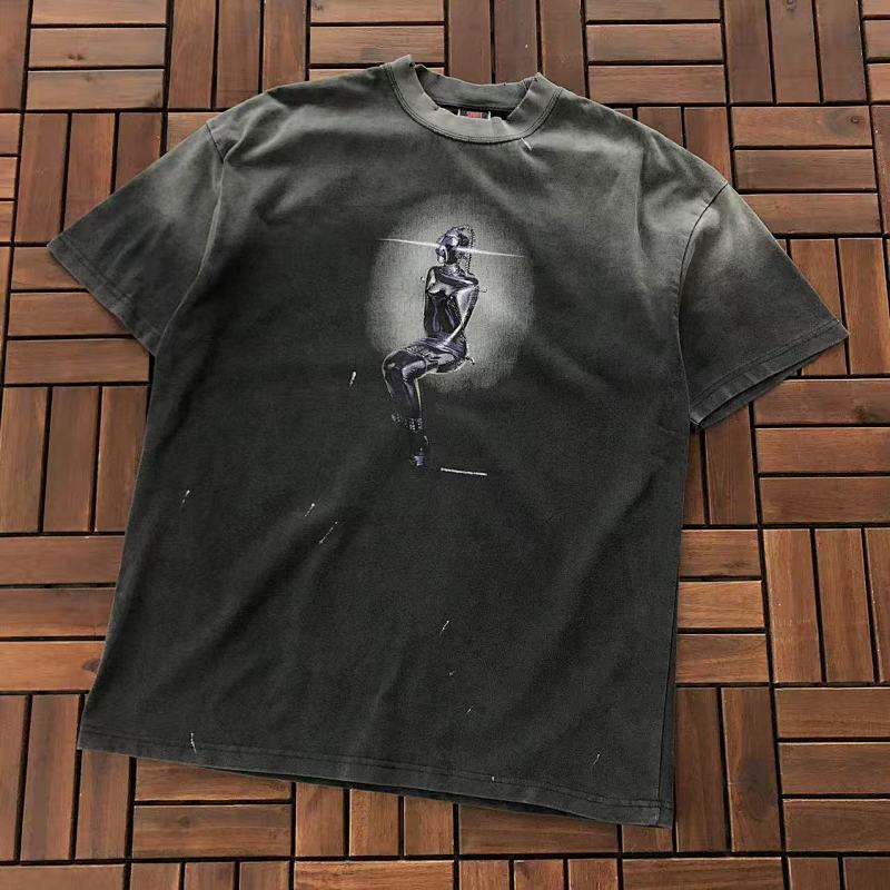 Chanel Chanel ~115 SAINT MICHAEL T-SHIRT 55020582 (Im 176CM 58KG Iwear Size S In The Photo), photo 1