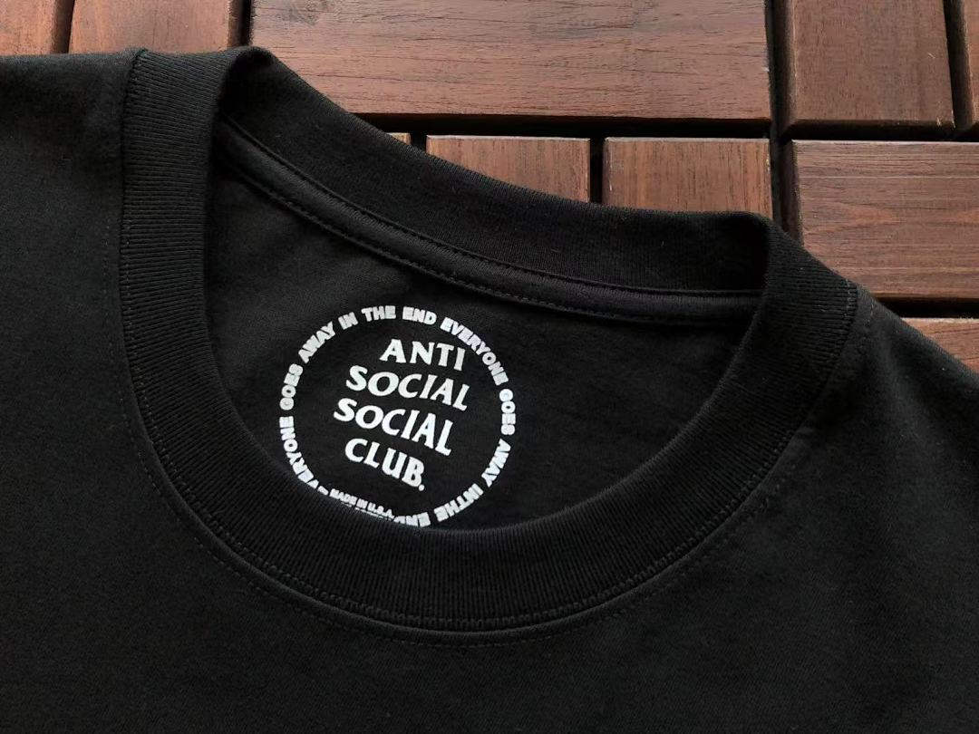 On Running ~85 ANTI SOCIAL CLUB T-SHIRT 11100813 (Im 180CM 68KG Iwear Size L In The Photo) - Image 16