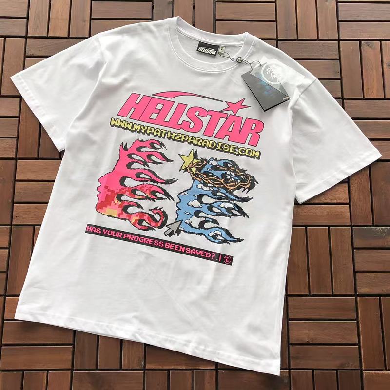 Other ~109 HELLSTAR T-SHIRT 66030447 (Im 176CM 58KG Iwear Size M In The Photo)