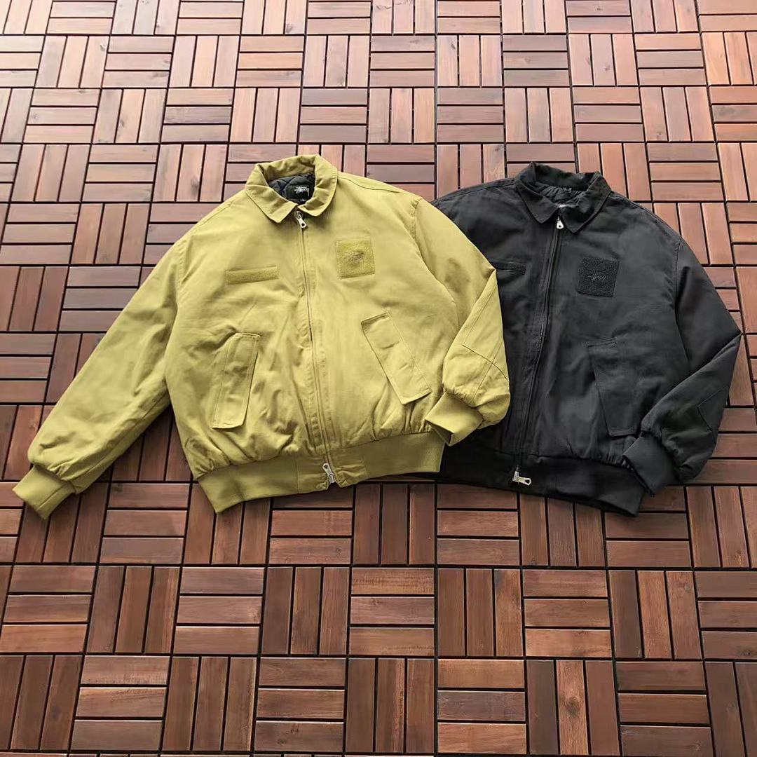 On Running ~295 N🔥K🔥&STUSSY COTTON JACKET 22101423 (Im 180CM 68KG Iwear Size L In The Photo), photo 1