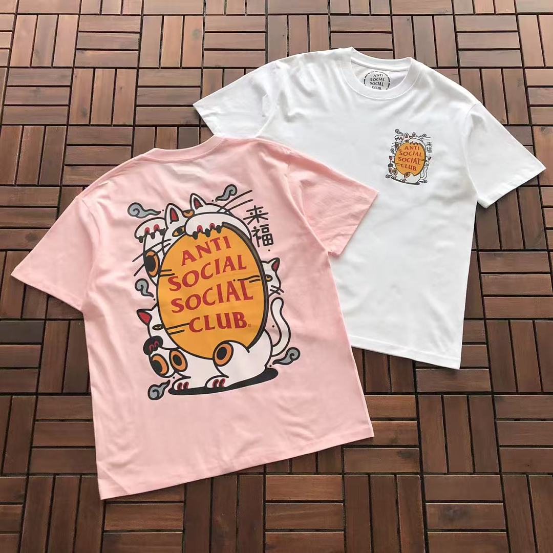 On Running ~85 ANTI SOCIAL CLUB T-SHIRT 55041612 (Im 185CM 70KG Iwear Size M In The Photo)