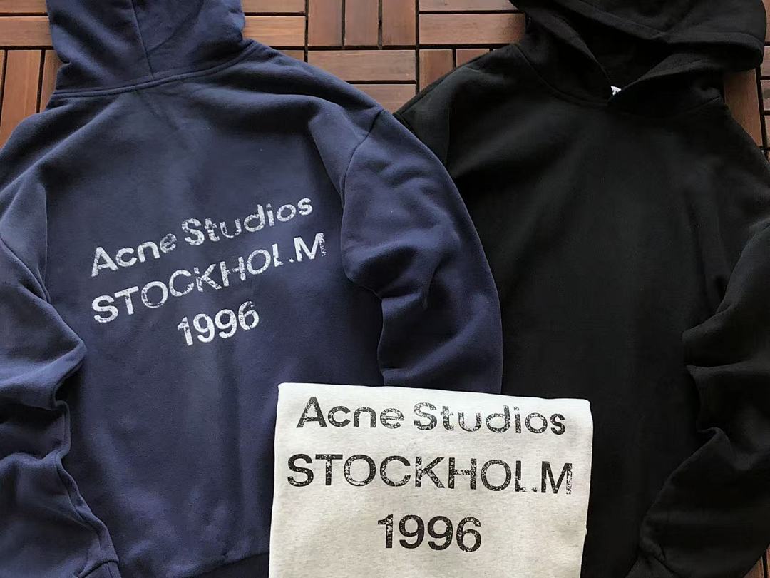 Other ~205 ACNE STUDIOS HOODIE FLEECE 22101543 (Im 180CM 68KG Iwear Size M In The Photo) - Image 6
