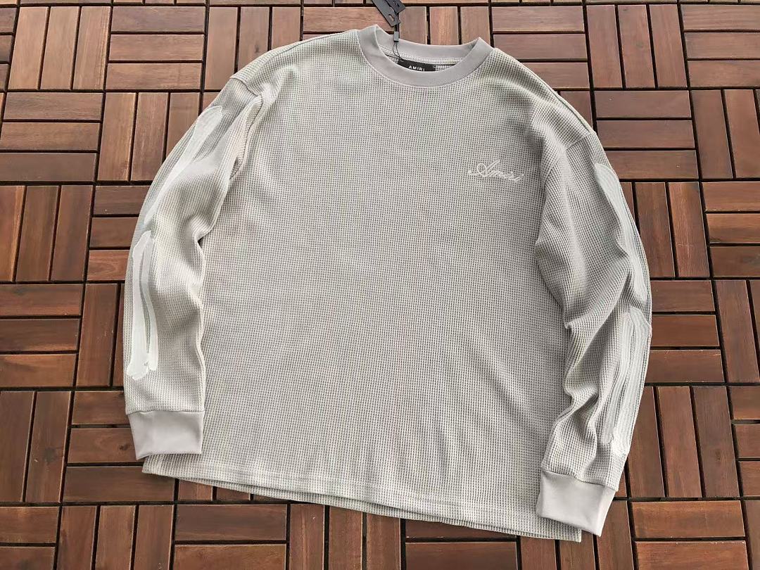 AMIRI ~129 AMIRI LONG-SLEEVE 55081010 (Im 185CM 70KG Iwear Size M In The Photo) - Image 12