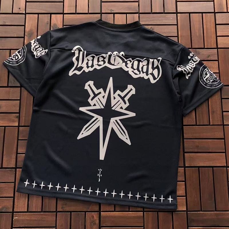 Other ~79 TRAVIS SCOTT T-SHIRT 77010804 (Im 176CM 58KG Iwear Size M In The Photo), photo 1