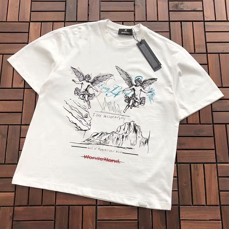 Other ~95 REPRESENT T-SHIRT 77012041 (Im 176CM 58KG Iwear Size M In The Photo), photo 1