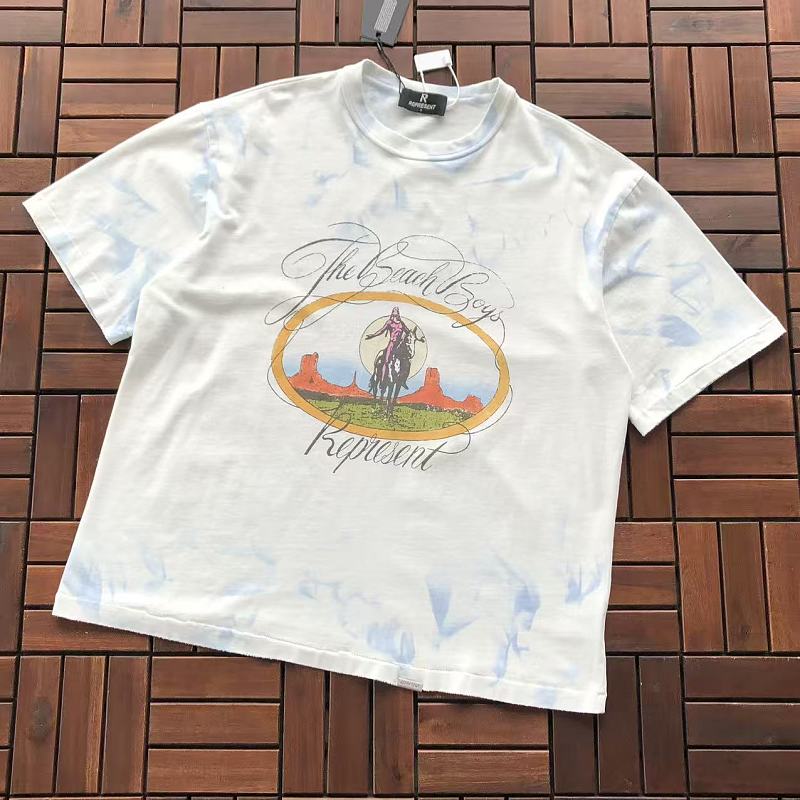 Other ~ 119 REPRESENT & BEACH BOYS T-SHIRT 55073111 (Im 185CM 70KG Iwear Size S In The Photo), photo 1