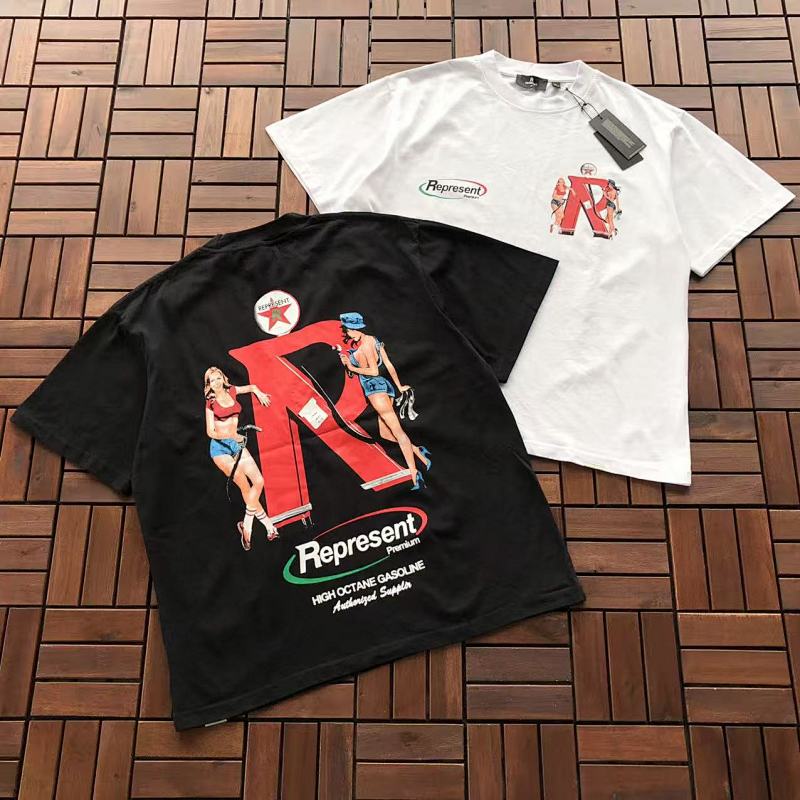 ~115 Represent T-SHIRT 66030440 (Im 176CM 58KG Iwear Size M In The Photo), photo 1
