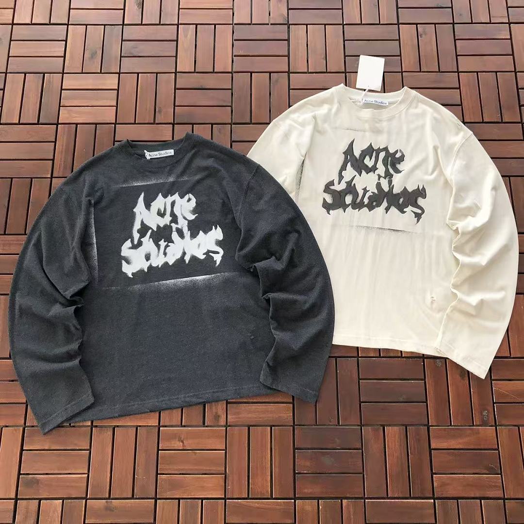 ~129 ACNE STUDIOS LONG-SLEEVE 77081118 (Im 185CM 70KG Iwear Size S In The Photo), photo 1