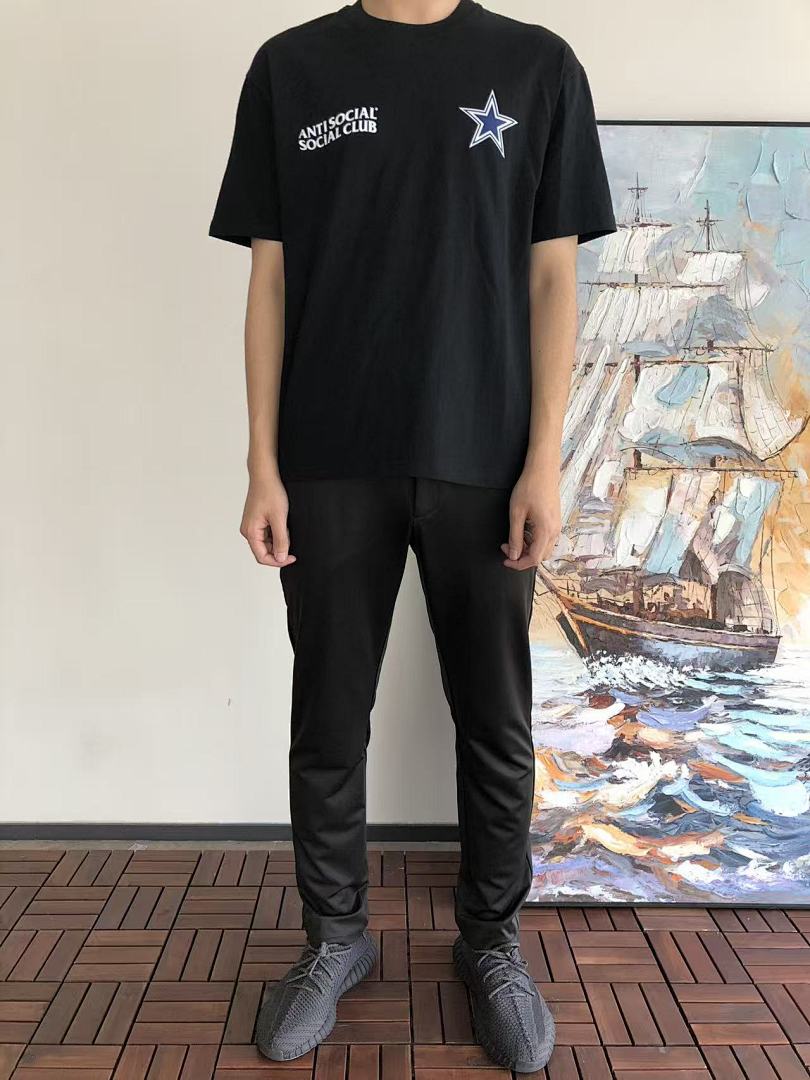 On Running ~85 ANTI SOCIAL CLUB T-SHIRT 55020643 (Im 185CM 70KG Iwear Size L In The Photo) - Image 3