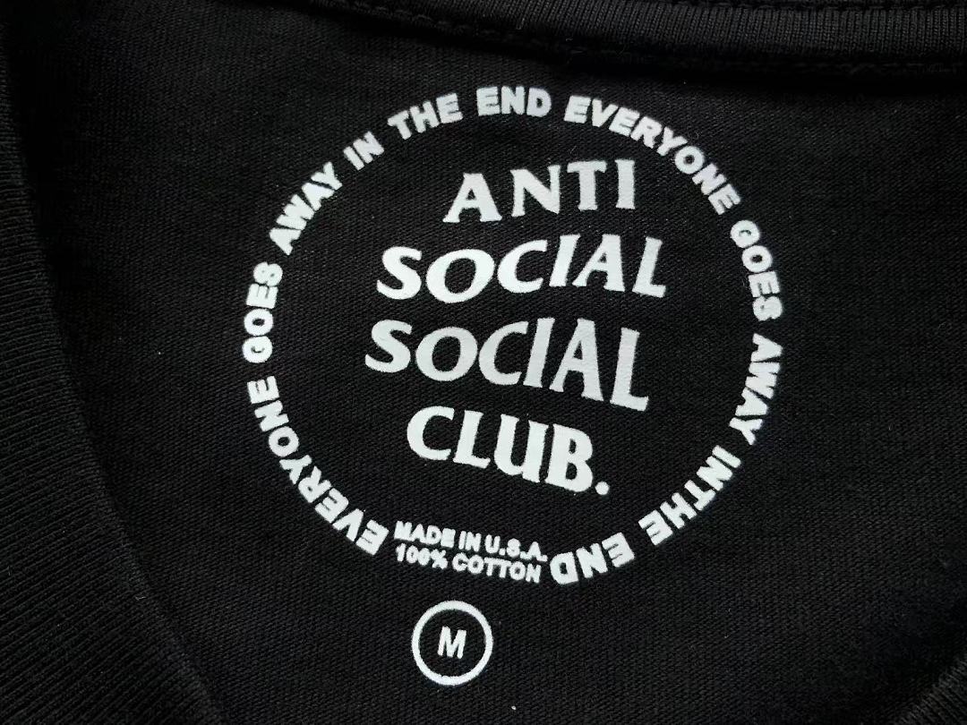 On Running ~85 ANTI SOCIAL CLUB T-SHIRT 55041603 (Im 185CM 70KG Iwear Size M In The Photo) - Image 22