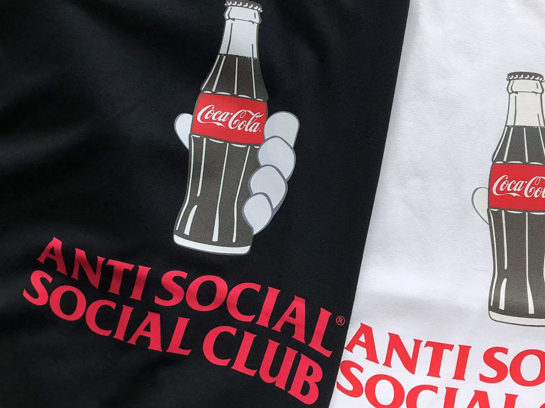 On Running ~85 ANTI SOCIAL CLUB & COCACOLA T-SHIRT 55041233 (Im 185CM 70KG Iwear Size L In The Photo) - Image 17
