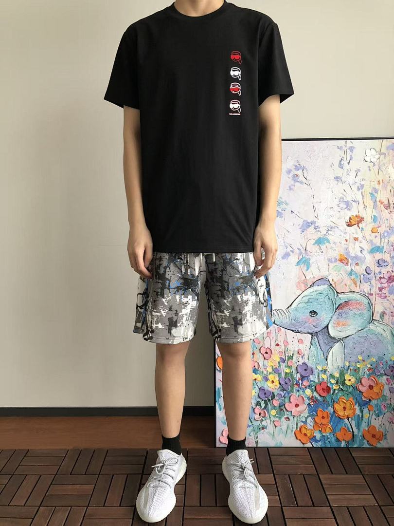 Other ~129 KARL LAGERFELD T-SHIRT 55012031 (Im 176CM 58KG Iwear Size M In The Photo) - Image 3