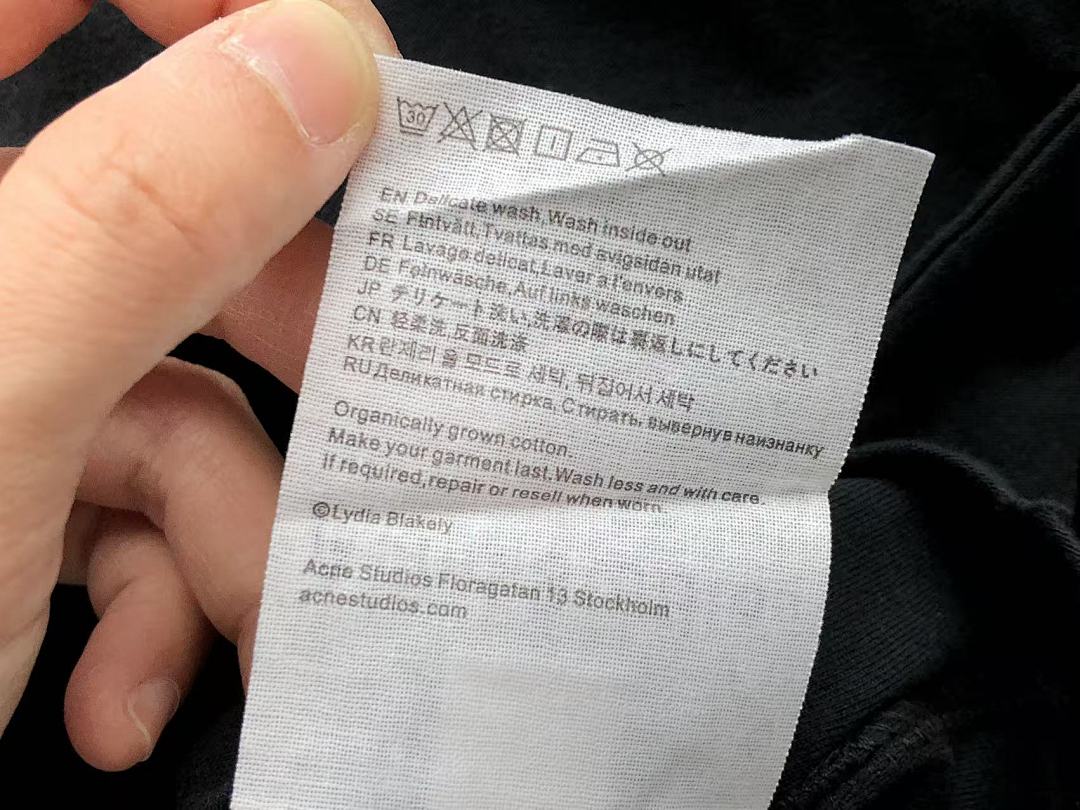 Other ~95 ACNE STUDIOS T-SHIRT 77012377 (Im 185CM 80KG Iwear Size S In The Photo) - Image 46