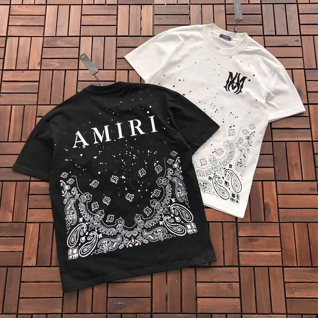 AMIRI ~85 AMIRI T-SHIRT 77031645 (Im 180CM 68KG Iwear Size M In The Photo)