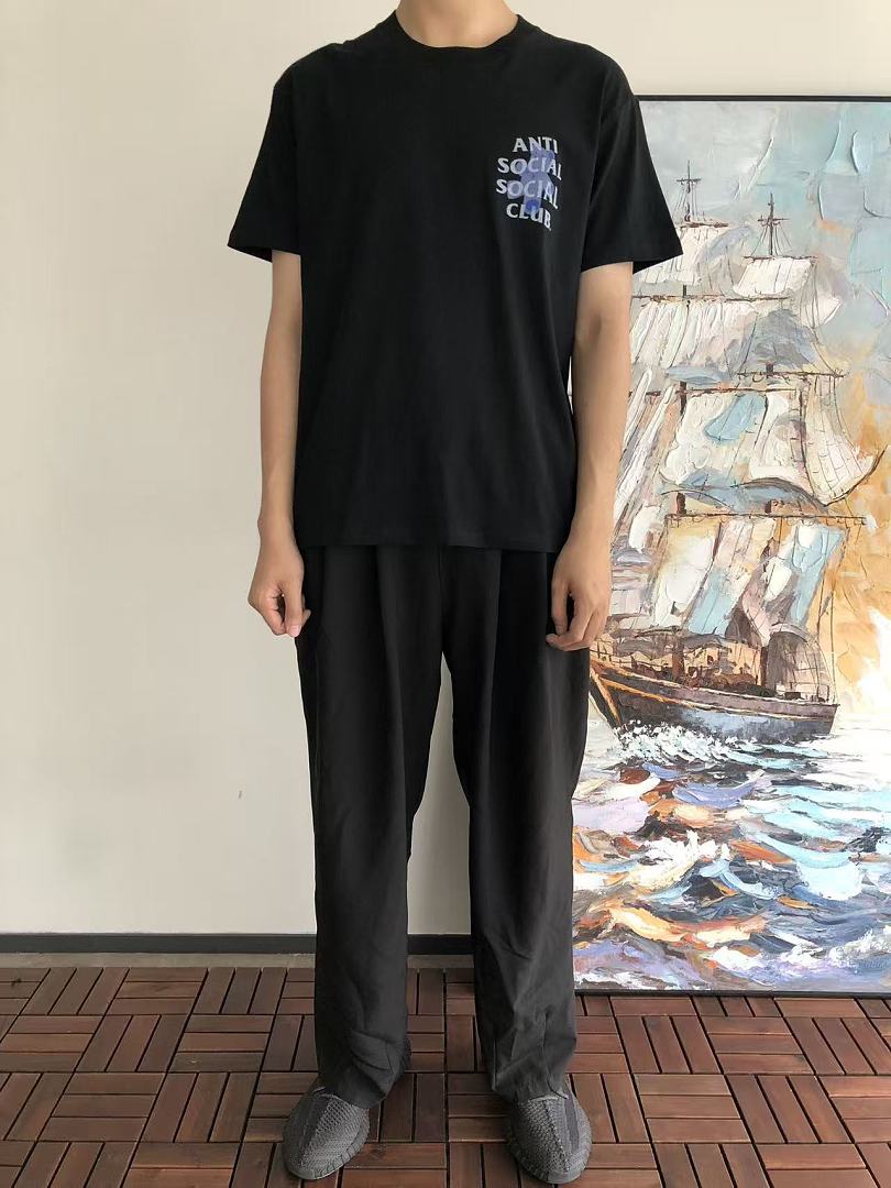 On Running ~85 ANTI SOCIAL CLUB T-SHIRT 55041621 (Im 185CM 70KG Iwear Size M In The Photo) - Image 3
