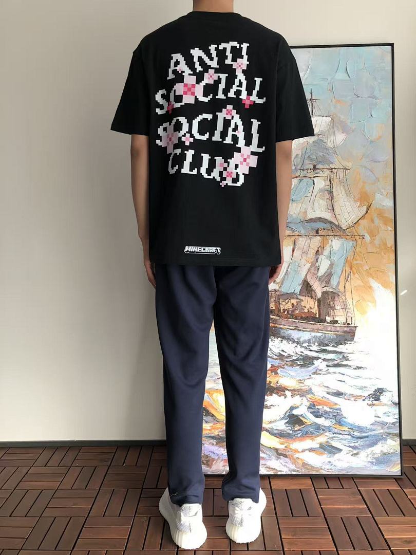 On Running ~85 ANTI SOCIAL CLUB T-SHIRT 11112828 (Im 176CM 58KG Iwear Size M In The Photo) - Image 4