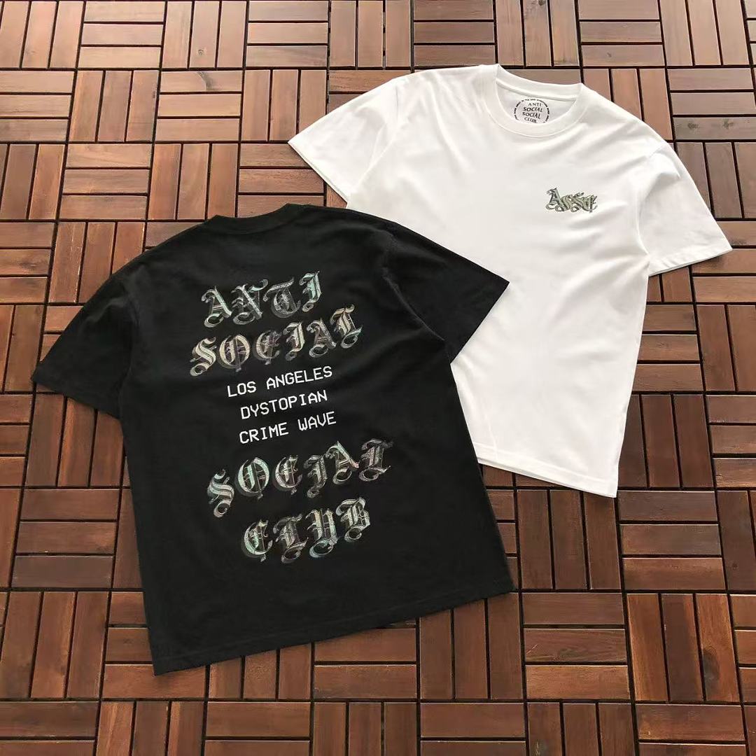 On Running ~85 ANTI SOCIAL CLUB T-SHIRT 55041548 (Im 185CM 70KG Iwear Size M In The Photo)