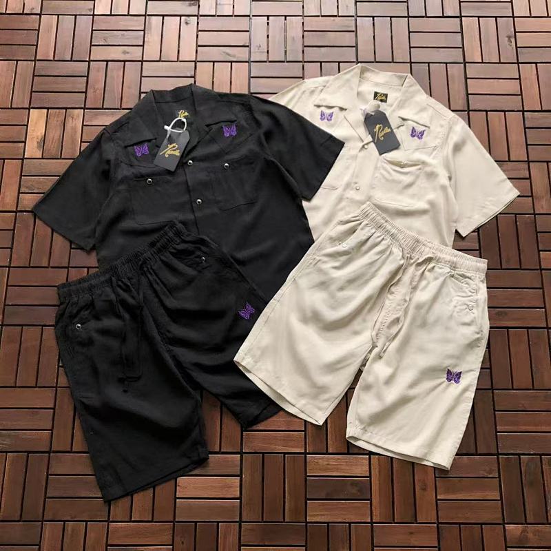 Other TOP 169 PANTS 129 NEEDLES T-SHIRT SHORTS 44121003 (Im 176CM 58KG Iwear Size S In The Photo), photo 1