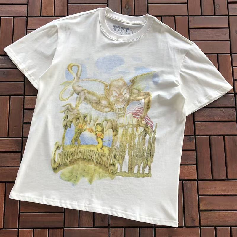 ~79 TRAVIS SCOTT T-SHIRT 33111448 (Im 185CM 80KG Iwear Size M In The Photo), photo 1