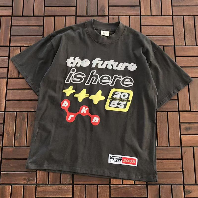 Other ~85 BROKEN PLANET T-SHIRT 77010840 (Im 180CM 68KG Iwear Size S In The Photo), photo 1