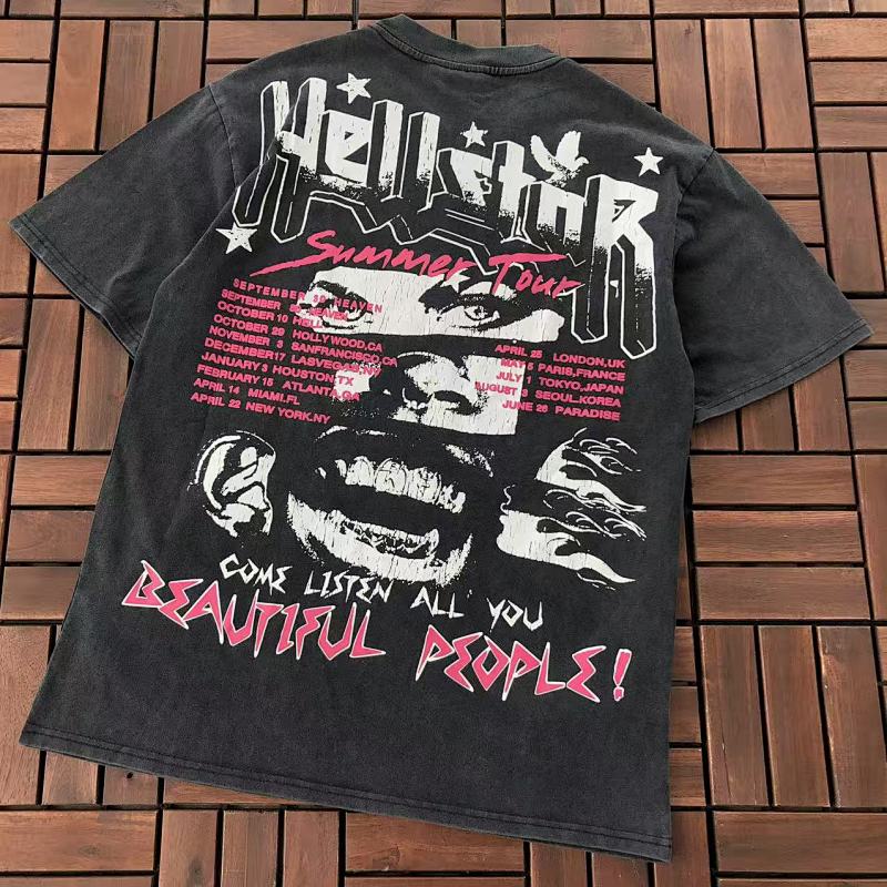 ~109 HELLSTAR T-SHIRT 55012902 (Im 185CM 80KG Iwear Size S In The Photo), photo 1