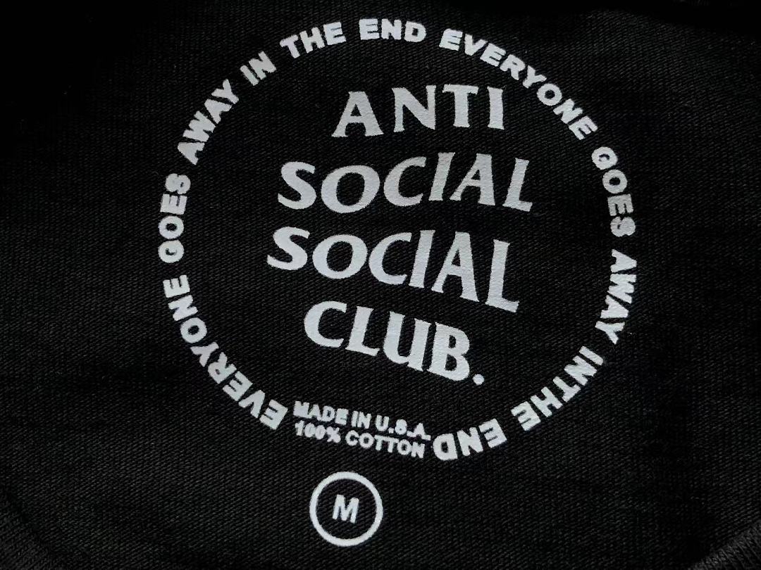On Running ~85 ANTI SOCIAL CLUB T-SHIRT 55051903 (Im 185CM 70KG Iwear Size M In The Photo) - Image 24
