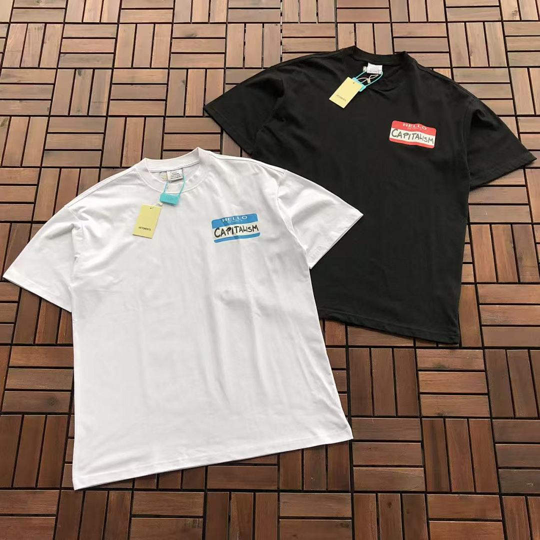 ~109 VETEMENTS T-SHIRT 55040727 (Im 185CM 80KG Iwear Size M In The Photo), photo 1