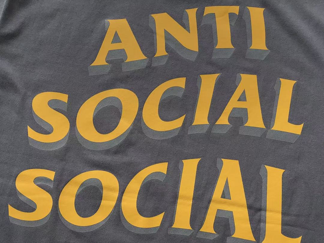 On Running ~85 ANTI SOCIAL CLUB T-SHIRT 55041216 (Im 185CM 70KG Iwear Size M In The Photo) - Image 20