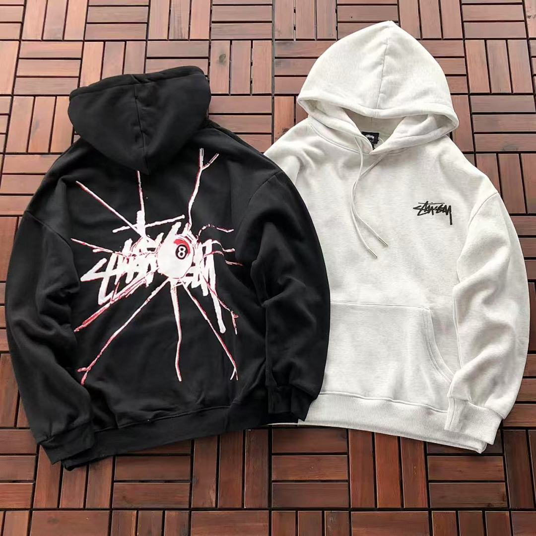 ~179 ST🔥S🔥Y HOODIE 22090832 Im 180CM 68KG Iwear Size M In The Photo, photo 1