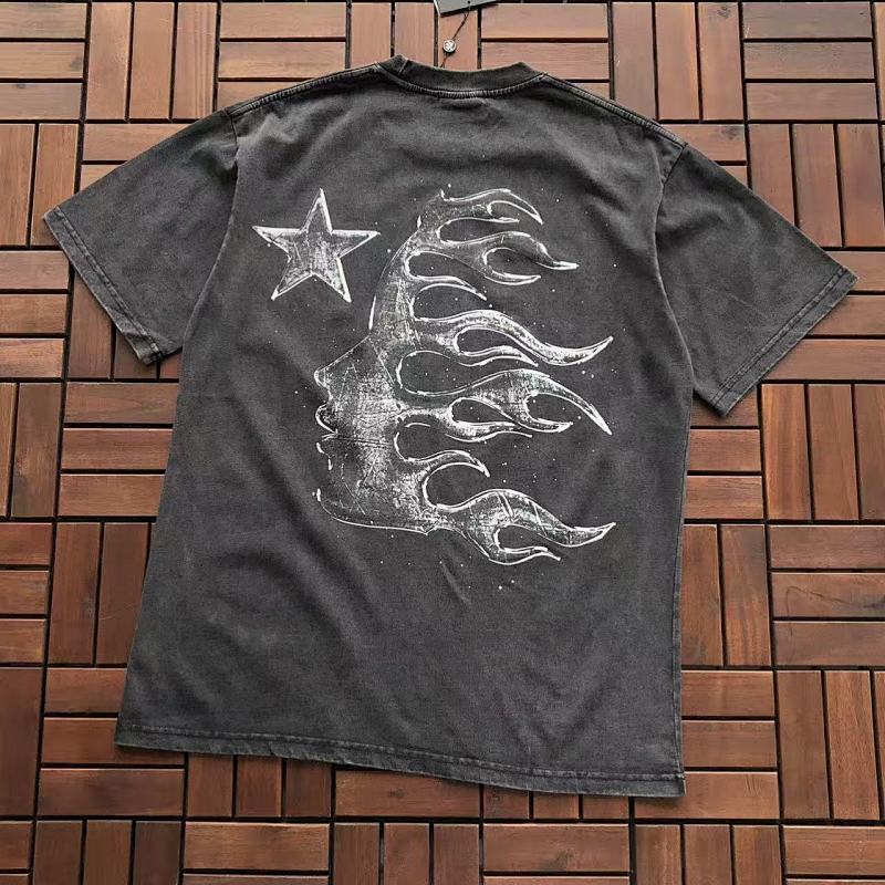 ~115 HELLSTAR T-SHIRT 66030409 (Im 176CM 58KG Iwear Size M In The Photo), photo 1