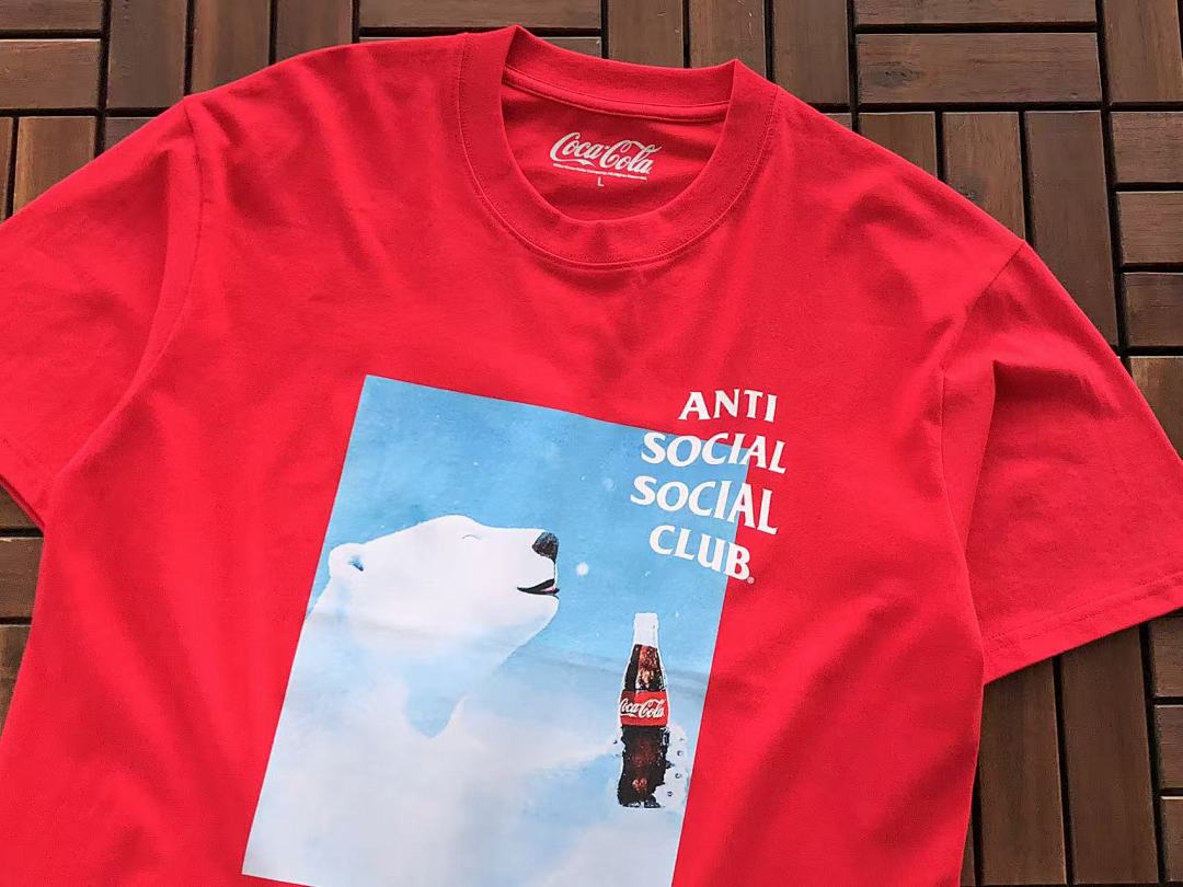 On Running ~85 ANTI SOCIAL CLUB & COCACOLA T-SHIRT 55041213 (Im 185CM 70KG Iwear Size L In The Photo) - Image 15