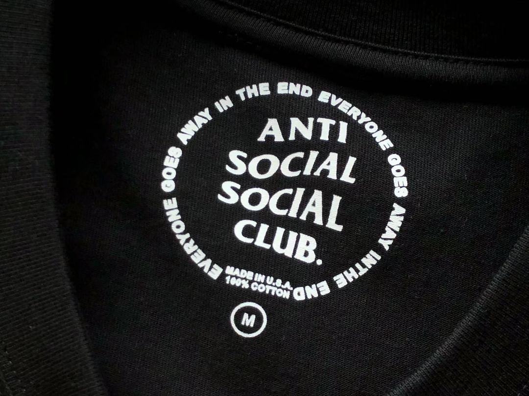 On Running ~85 ANTI SOCIAL CLUB T-SHIRT 55041532 (Im 180CM 68KG Iwear Size M In The Photo) - Image 21