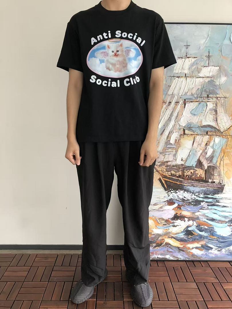 On Running ~85 ANTI SOCIAL CLUB T-SHIRT 55041289 (Im 185CM 70KG Iwear Size M In The Photo) - Image 3