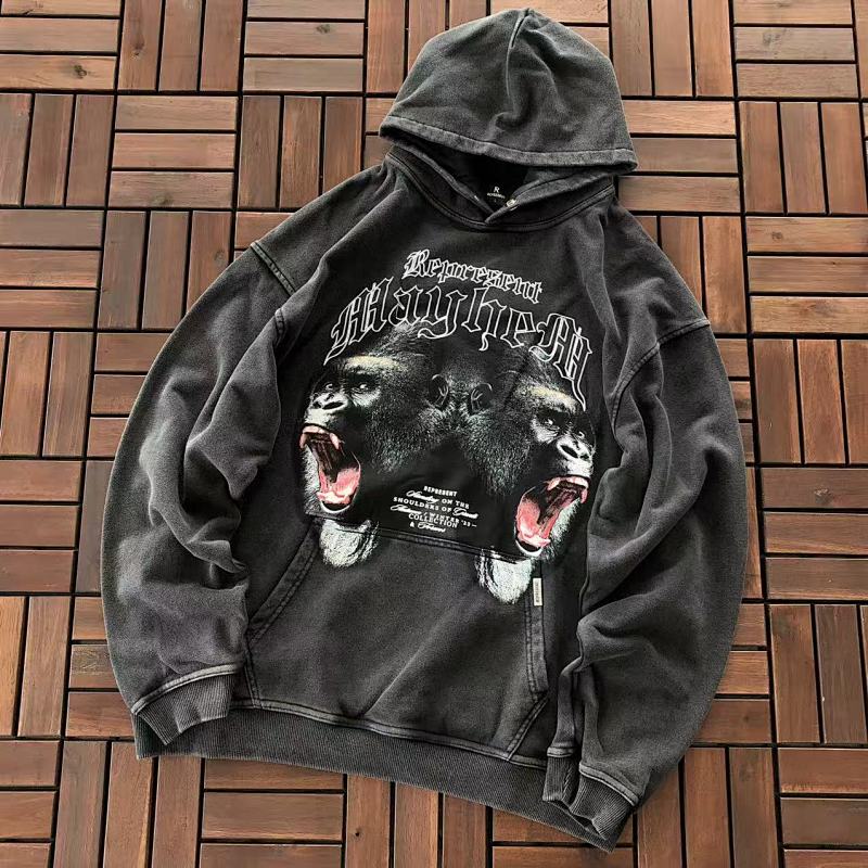 ~135 Represent HOODIE 33120112 (Im 184CM 80KG Iwear Size L In The Photo), photo 1