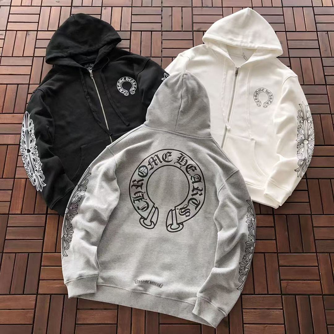 Chanel Chanel ~229 CH🔥OM🔥 HE🔥RTS HOODIE FLEECE 55022774 (Im 180CM 68KG Iwear Size L In The Photo), photo 1